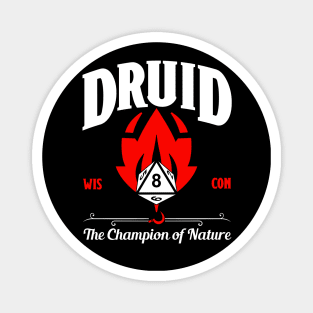 D&D Character Class Druid Magnet